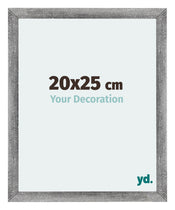 Mura MDF Cadre Photo 20x25cm Gris Balayé De Face Mesure | Yourdecoration.fr