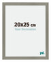 Mura MDF Cadre Photo 20x25cm Gris De Face Mesure | Yourdecoration.fr