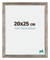 Mura MDF Cadre Photo 20x25cm Métal Vintage De Face Mesure | Yourdecoration.fr