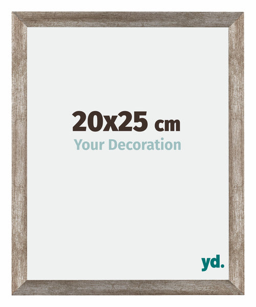 Mura MDF Cadre Photo 20x25cm Métal Vintage De Face Mesure | Yourdecoration.fr