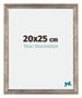 Mura MDF Cadre Photo 20x25cm Métal Vintage De Face Mesure | Yourdecoration.fr