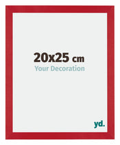 Mura MDF Cadre Photo 20x25cm Rouge De Face Mesure | Yourdecoration.fr