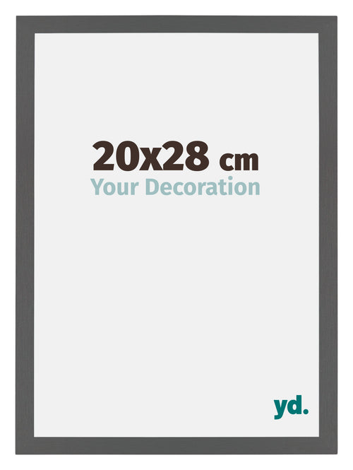 Mura MDF Cadre Photo 20x28cm Anthracite Mesure | Yourdecoration.fr