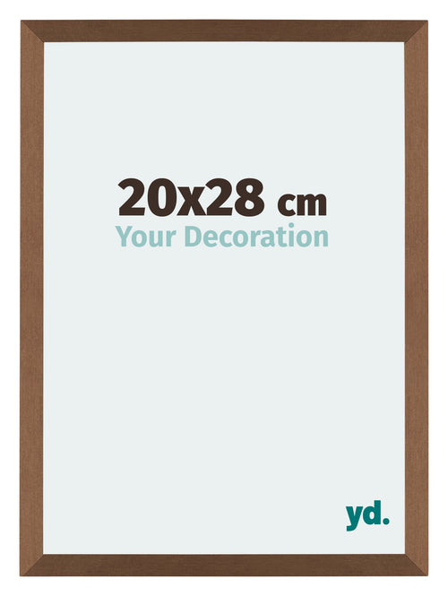 Mura MDF Cadre Photo 20x28cm Cuivre Decor De Face Mesure | Yourdecoration.fr