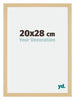 Mura MDF Cadre Photo 20x28cm Décor Érable De Face Mesure | Yourdecoration.fr