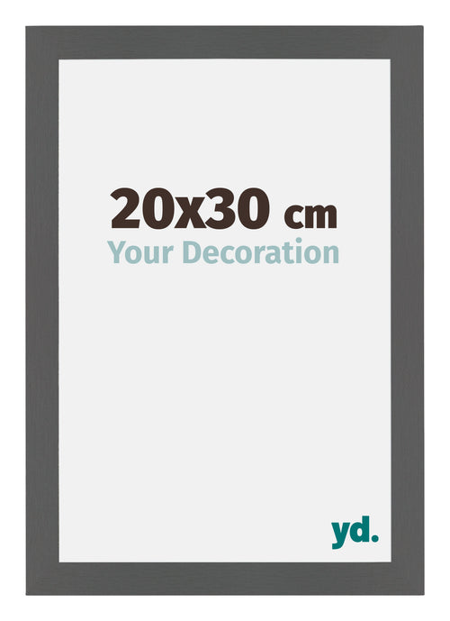 Mura MDF Cadre Photo 20x30cm Anthracite Mesure | Yourdecoration.fr