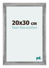 Mura MDF Cadre Photo 20x30cm Gris Balayé De Face Mesure | Yourdecoration.fr