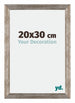 Mura MDF Cadre Photo 20x30cm Métal Vintage De Face Mesure | Yourdecoration.fr