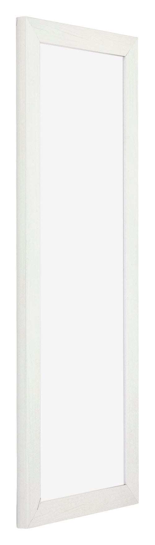 Mura MDF Cadre Photo 20x60 Blanc Balayé De Face Oblique | Yourdecoration.fr