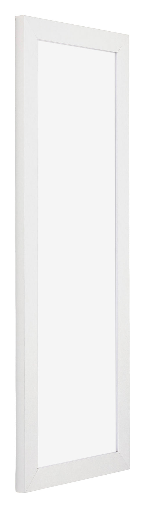 Mura MDF Cadre Photo 20x60 Blanc Brillant De Face Oblique | Yourdecoration.fr