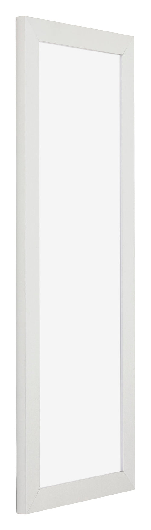 Mura MDF Cadre Photo 20x60 Blanc Mat De Face Oblique | Yourdecoration.fr