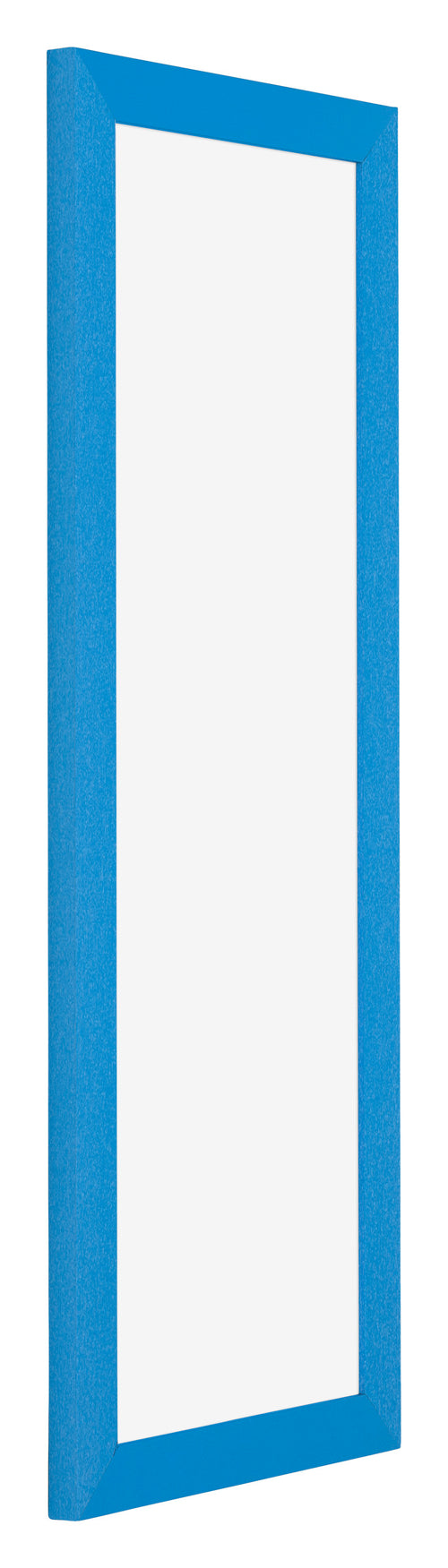 Mura MDF Cadre Photo 20x60 Bleu Brillant De Face Oblique | Yourdecoration.fr