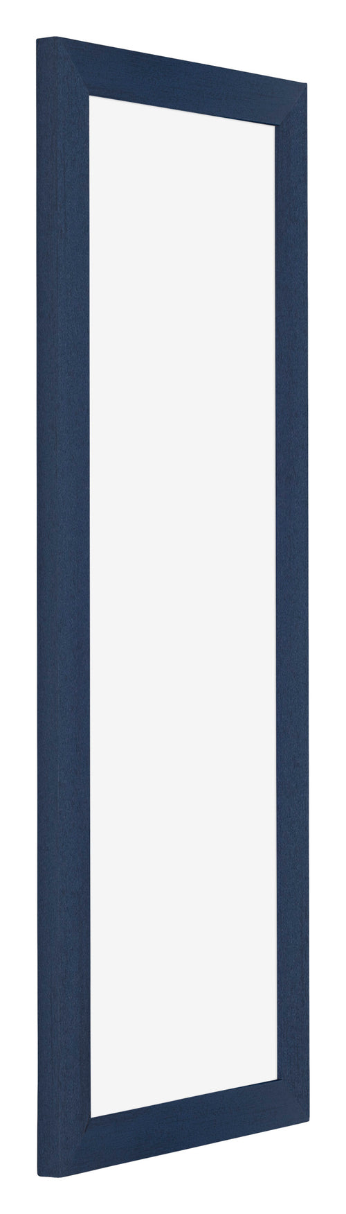 Mura MDF Cadre Photo 20x60 Bleu Foncé Patine De Face Oblique | Yourdecoration.fr