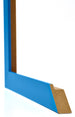 Mura MDF Cadre Photo 20x60cm Bleu Brillant Detail Intersection | Yourdecoration.fr