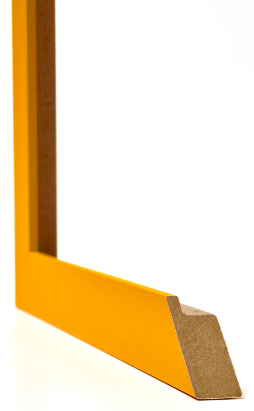 Mura MDF Cadre Photo 20x60cm Jaune Detail Intersection | Yourdecoration.fr