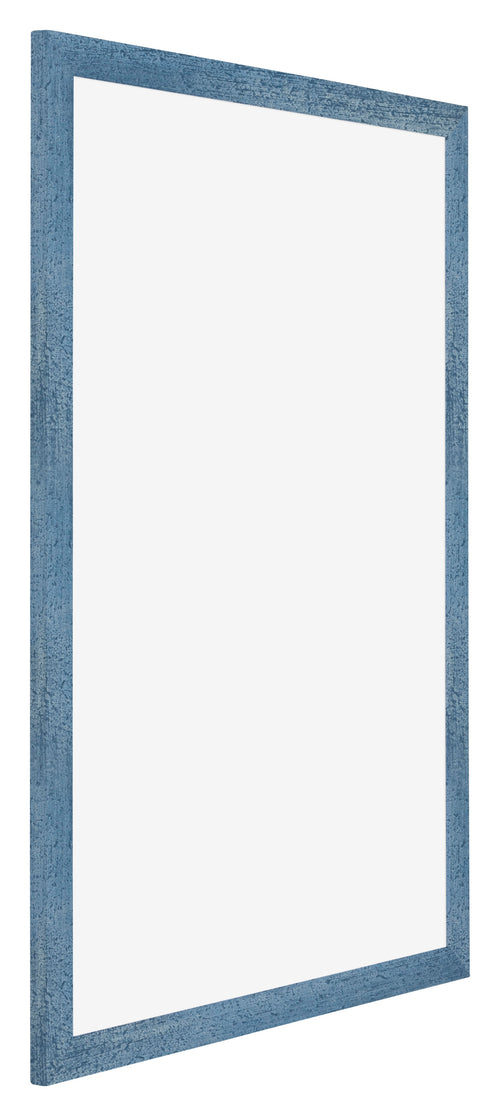 Mura MDF Cadre Photo 21x30cm Bleu Brillant Geveegd De Face Oblique | Yourdecoration.fr