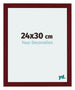 Mura MDF Cadre Photo 24x30cm Bordeaux Balayé De Face Mesure | Yourdecoration.fr