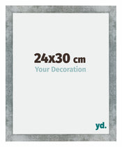 Mura MDF Cadre Photo 24x30cm Fer Patine De Face Mesure | Yourdecoration.fr