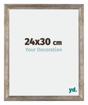 Mura MDF Cadre Photo 24x30cm Métal Vintage De Face Mesure | Yourdecoration.fr