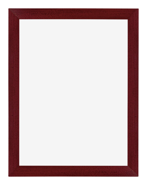 Mura MDF Cadre Photo 24x32cm Vin Rouge Patiné De Face | Yourdecoration.fr