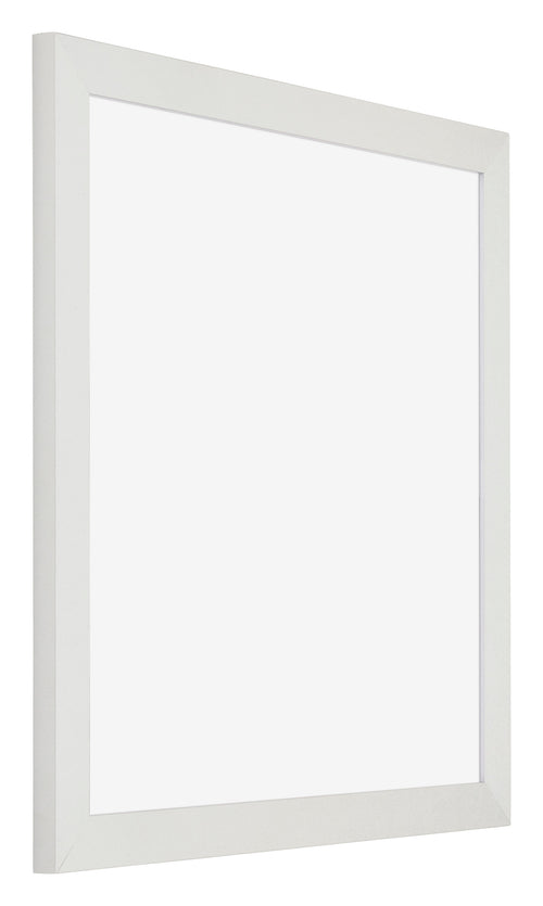 Mura MDF Cadre Photo 25x25cm Blanc Mat De Face Oblique | Yourdecoration.fr