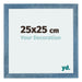 Mura MDF Cadre Photo 25x25cm Bleu Brillant Geveegd De Face Mesure | Yourdecoration.fr