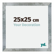 Mura MDF Cadre Photo 25x25cm Fer Patine De Face Mesure | Yourdecoration.fr