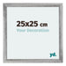 Mura MDF Cadre Photo 25x25cm Gris Balayé De Face Mesure | Yourdecoration.fr