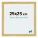 Mura MDF Cadre Photo 25x25cm Pin Décor De Face Mesure | Yourdecoration.fr