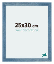 Mura MDF Cadre Photo 25x30cm Bleu Brillant Geveegd De Face Mesure | Yourdecoration.fr