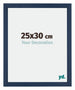 Mura MDF Cadre Photo 25x30cm Bleu Foncé Patine De Face Mesure | Yourdecoration.fr