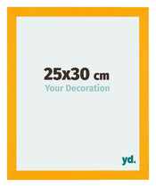 Mura MDF Cadre Photo 25x30cm Jaune De Face Mesure | Yourdecoration.fr