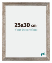 Mura MDF Cadre Photo 25x30cm Métal Vintage De Face Mesure | Yourdecoration.fr