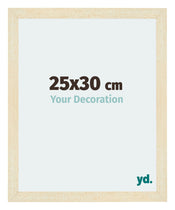 Mura MDF Cadre Photo 25x30cm Sable Balayé De Face Mesure | Yourdecoration.fr