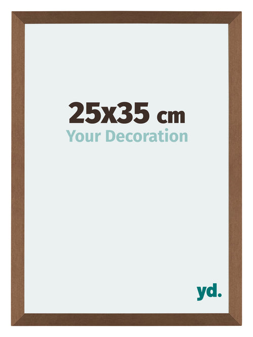 Mura MDF Cadre Photo 25x35cm Cuivre Decor De Face Mesure | Yourdecoration.fr