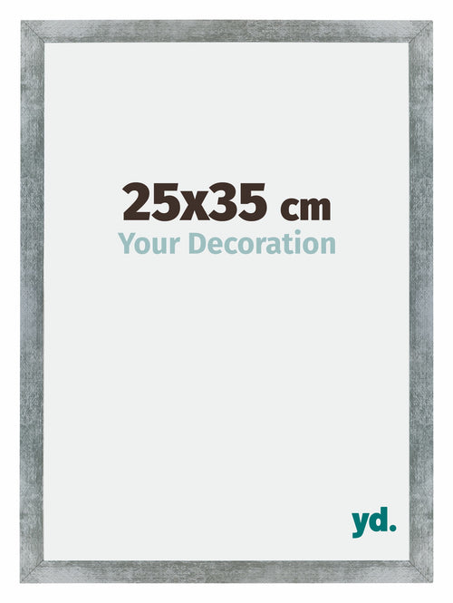 Mura MDF Cadre Photo 25x35cm Fer Patine De Face Mesure | Yourdecoration.fr