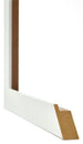 Mura MDF Cadre Photo 25x75cm Blanc Patiné Detail Intersection | Yourdecoration.fr