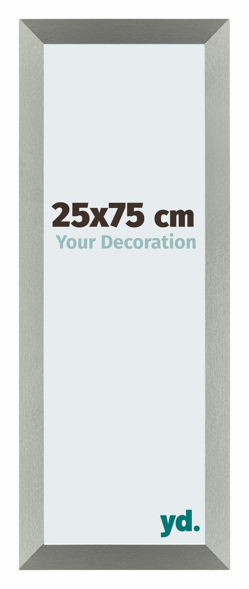 Mura MDF Cadre Photo 25x75cm Champagne De Face Mesure | Yourdecoration.fr