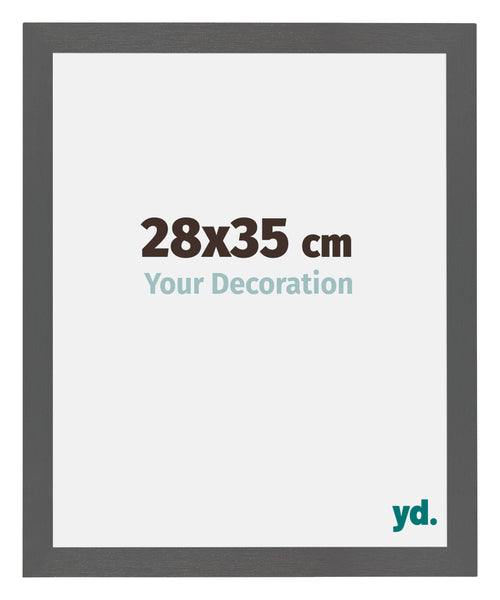 Mura MDF Cadre Photo 28x35cm Anthracite Mesure | Yourdecoration.fr