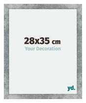 Mura MDF Cadre Photo 28x35cm Fer Patine De Face Mesure | Yourdecoration.fr