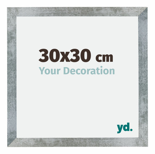 Mura MDF Cadre Photo 30x30cm Fer Patine De Face Mesure | Yourdecoration.fr