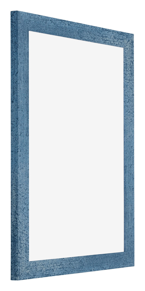 Mura MDF Cadre Photo 30x40cm Bleu Brillant Geveegd De Face Oblique | Yourdecoration.fr