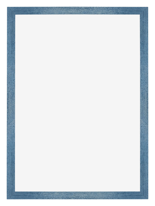 Mura MDF Cadre Photo 30x42cm Bleu Brillant Geveegd De Face | Yourdecoration.fr