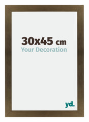 Mura MDF Cadre Photo 30x45cm Bronze Décor De Face Mesure | Yourdecoration.fr