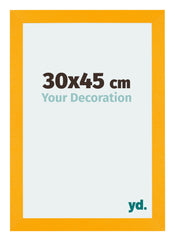 Mura MDF Cadre Photo 30x45cm Jaune De Face Mesure | Yourdecoration.fr