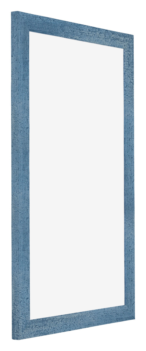 Mura MDF Cadre Photo 30x50cm Bleu Brillant Geveegd De Face Oblique | Yourdecoration.fr