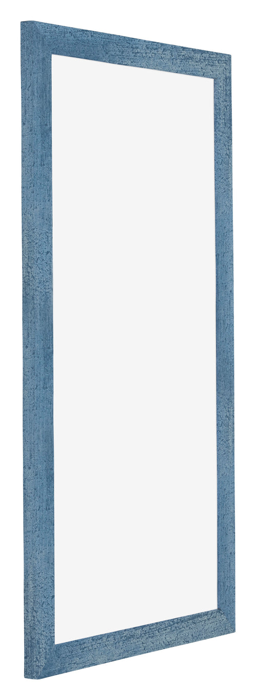 Mura MDF Cadre Photo 30x60cm Bleu Brillant Geveegd De Face Oblique | Yourdecoration.fr