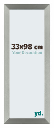 Mura MDF Cadre Photo 33x98cm Champagne De Face Mesure | Yourdecoration.fr