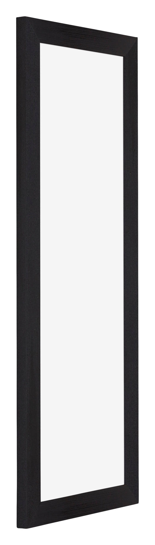 Mura MDF Cadre Photo 33x98cm Noir Grain De Bois De Face Oblique | Yourdecoration.fr