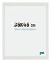 Mura MDF Cadre Photo 35x45cm Blanc Mat De Face Mesure | Yourdecoration.fr